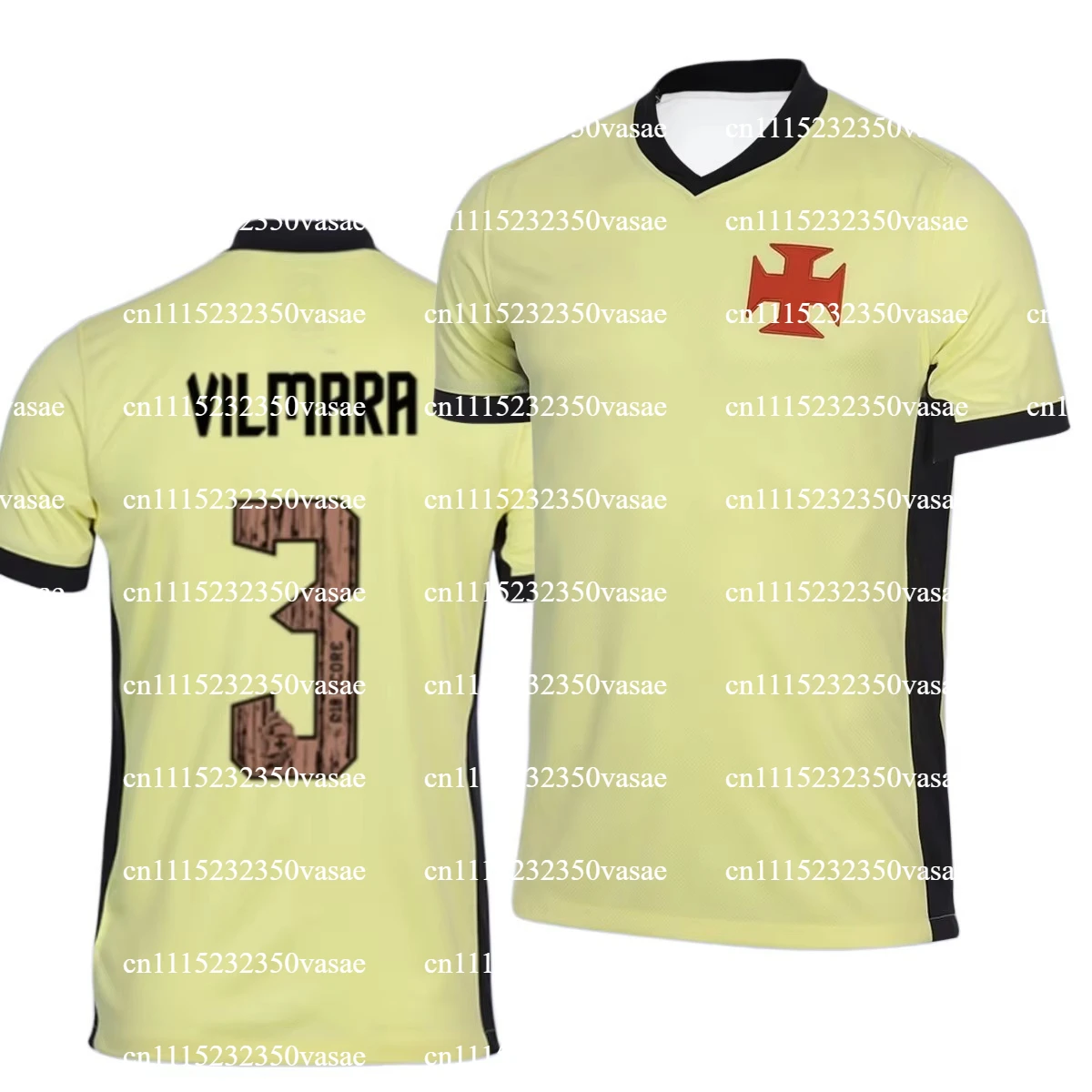 2026/2027 Vasco Da Gama Brazilian Football Clubs Jersey Men's and Women's Sports Oversize Breathable Quick Drying Streetwear Top