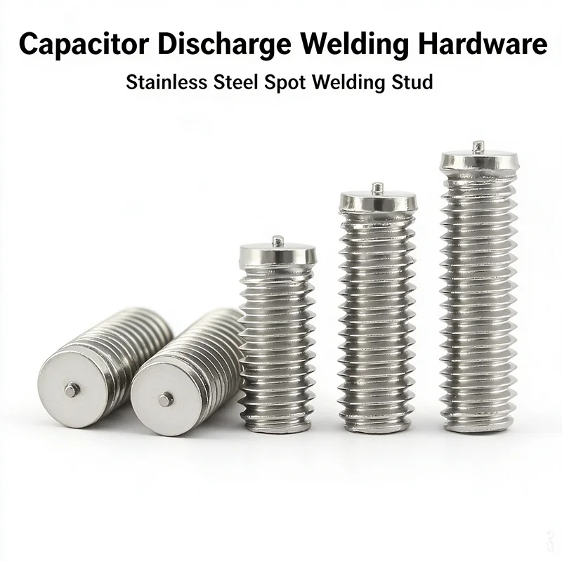 Capacitor Discharge Welding Hardware Stainless Steel Spot Welding Stud Spot Weld Column Screw Bolt M3 M4 M5 M6 M8 M10