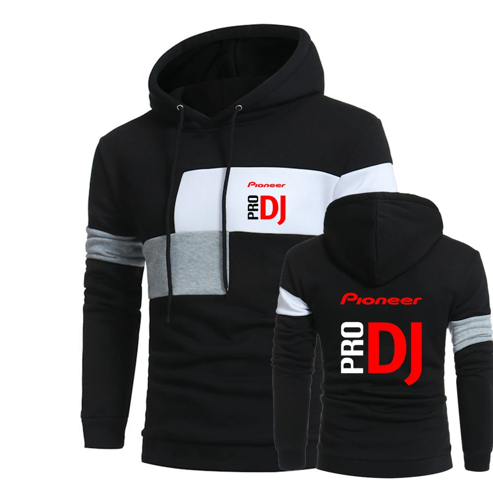 Men's Hoodie Put Together Pioneer Pro DJ Printed Customizable Logo British Style Sweatshirt Men Spring Autumn Best-selling