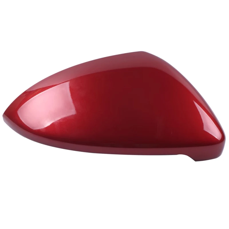 Car Right Side Rearview Mirror Cover Cap Housing Red Plastic Fit for Volkswagen Golf 7 2015 2016 2017 2018 2019 2020