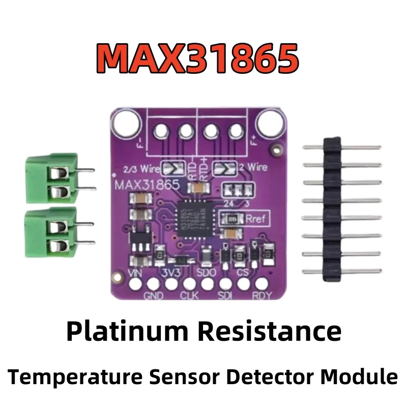 MAX31865 Platinum Resistance Temperature Sensor Detector Module Temperature Collection