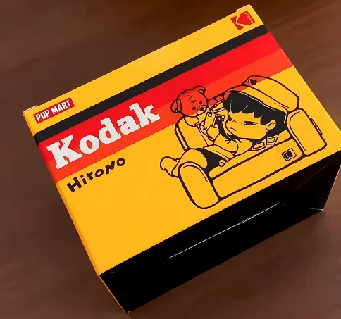 POP MART Hirono X Kodak Click Figure Genuine Collectible Art Toy Cute and Interesting Toy Surprise Collection Birthday Gift