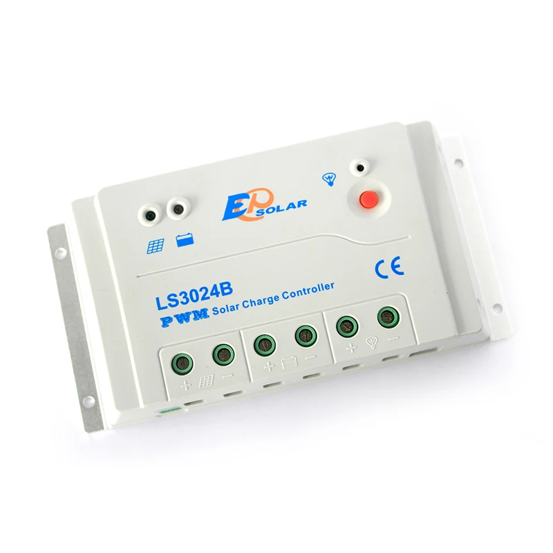 EPEVER LS3024B 30A Land Star Series Solar Charge Controller 12/24VDC Auto Max PV Open Voltage 50V Solar Regulator