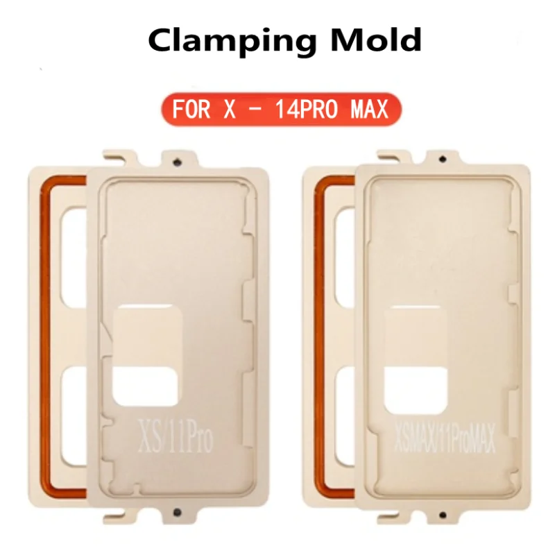 LCD Screen Glass Frame Clamping Mold For iPhone 14 pro max 14 plus LCD Screen Alignment Mold Location Mould