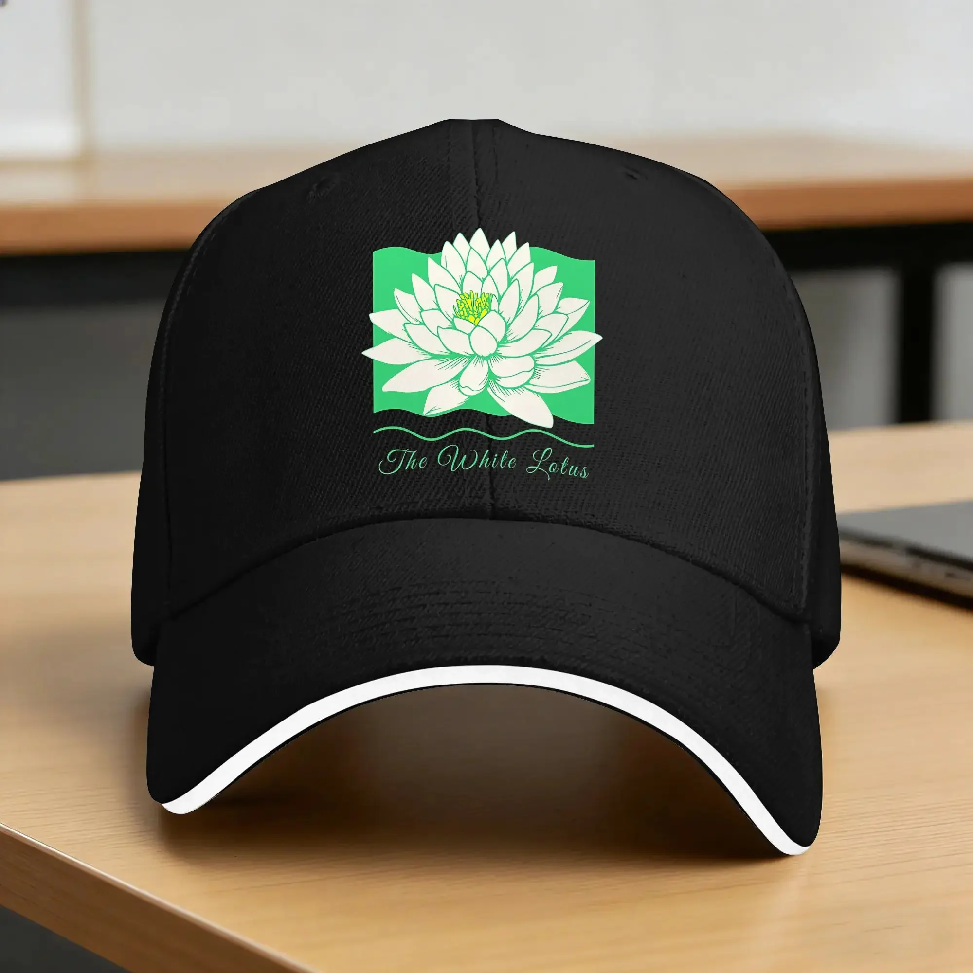 New The White Lotus Baseball Cap  y2k Retro Female Male Trucker Hat Wholesale Print Outdoor Gym Baseball Caps Gift Idea