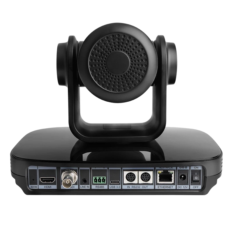 ROCWARE RC90 4K PTZ Video Conference Camera AI tracking 20x optical zoom HDMI2. 0 USB3.0 NDI|HX2