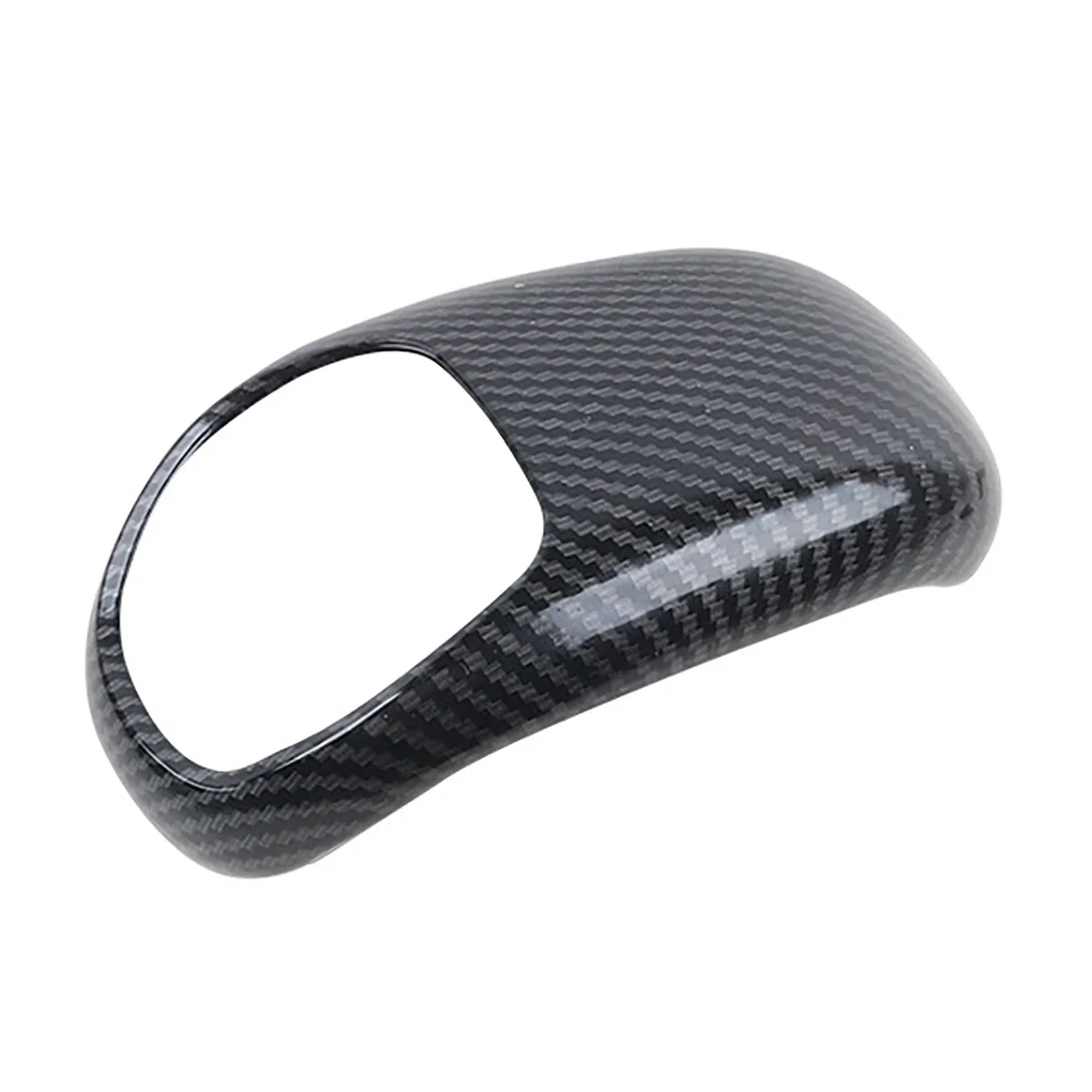 Carbon Fiber Gear Shift Knob Cover Trim For Jeep Grand Cherokee 2014 2015 2016 Car Interior Protective Decoration Shell