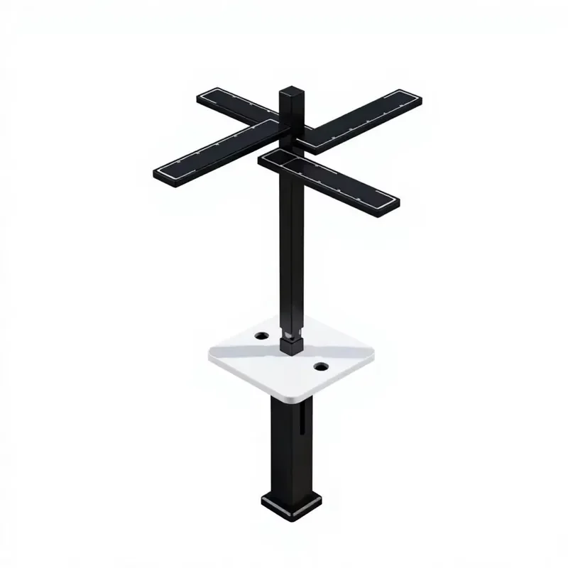Solar Powered Smart Hub Charging Station Outdoor Night Light Wireless USB Charger for Parks Malls Long Lasting 50000 Hours