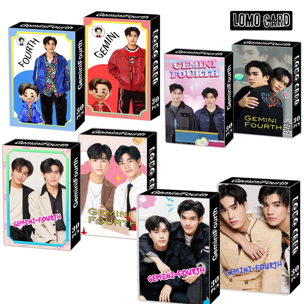 30PCS FayeYoko Geminifourth F4 photo card lomo card bookmark