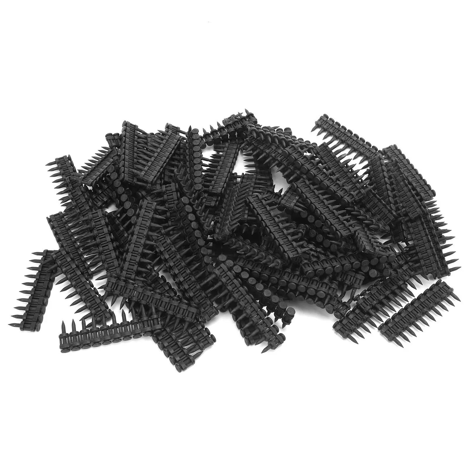 1000Pcs Gas Nails Round of Sharpness Black Film Row Door Window Accessories 3/4in