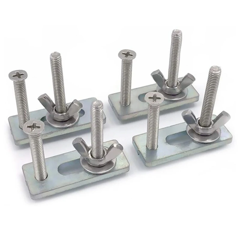 

4Set Engraving Machine Clamp With Iron Perfect Machine Engraving Machine Plate Clamp Fixture For Cnc Engraving Machine