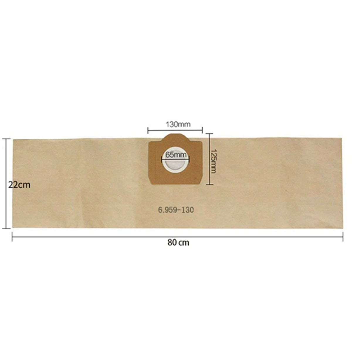 15 Stuks Stofzuigerzak Voor Karcher 6.959-130.0 Filterzakken Voor A2201 Wd3 Papieren Zak Nat & Droog Stofzuigeronderdelen