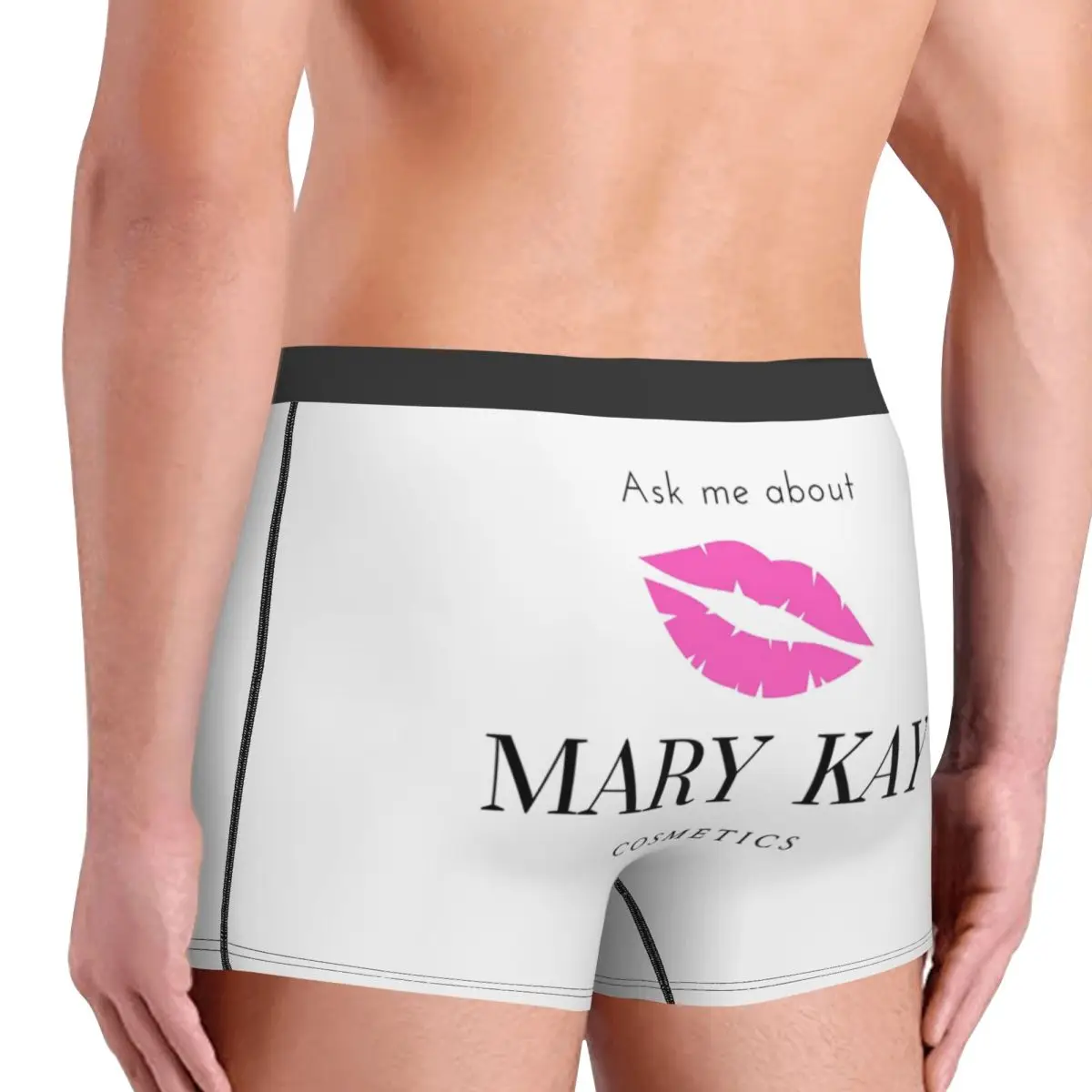 سراويل داخلية بوكسر اسألني عن سراويل ماري كاي للرجال ملابس داخلية للتهوية لهدية صديقها للرجال