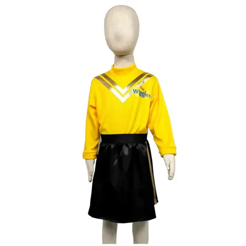 فستان ZA01 كأبيما من The Wiggles مع زي الأميرة الرائع باللونين الأصفر والأسود فستان توتو باليه أصفر 1Lm@