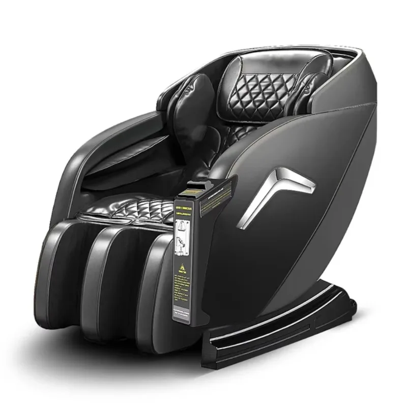 

Leading Luxury Portable Shiatsu Massage Chair Zero Gravity Recliner SL Track Foldable Foot Spa Full Body Leather Heated Waist