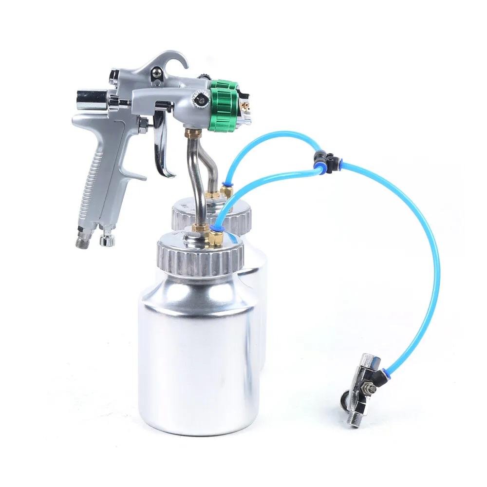 Professional Polyurethane Spray Foam Machine Automatic Spray Gun+ 2X 1000ml Pot