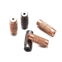20pcs/Lot Fastener Lock End Caps Connector For DIY Bracelets Necklaces Cord Jewelry Making Findings Crafts Supplies Accessories