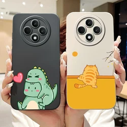 For Oppo Reno 12F 5G Case Reno12 FS CPH2637 Cute Dinosaur Cartoon Cover Shockproof Phone Case For Oppo Reno12 F 4G Reno12F Shell