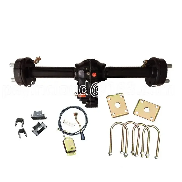 60V 1000W Electric Gearshift Climbing Rear Axle Conversion Kits for Three Wheel Car