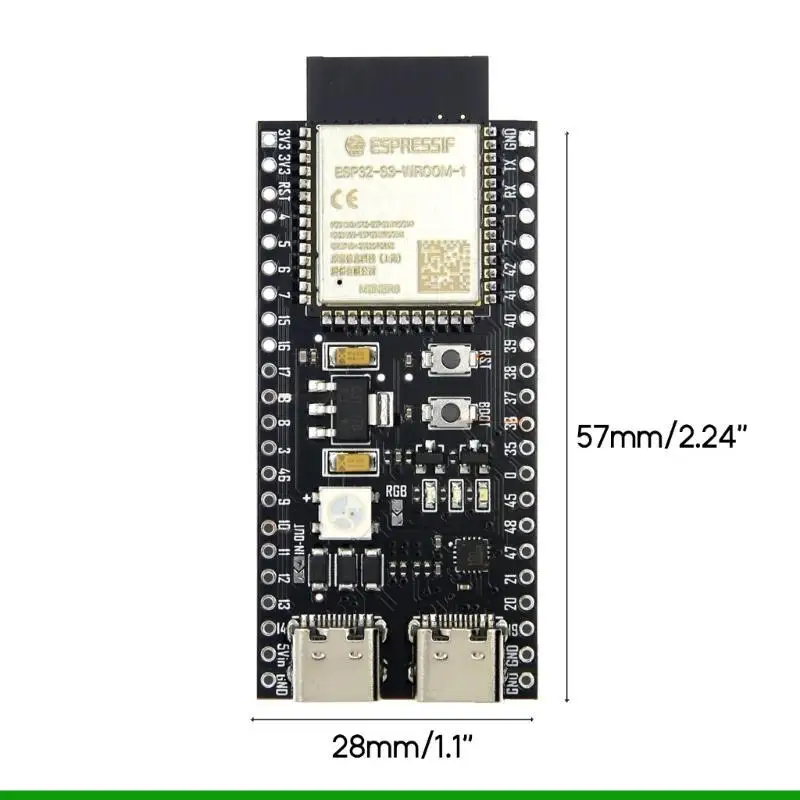 U55C CH343P ESP32-S3-Wroom-1-N16R8 DEV 보드-게이트웨이-미래