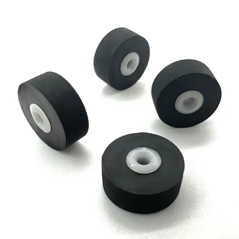 1Pcs 13x6x5x2mm Rubber Pinch Roller For Audio Movement Tape Recorder Cassette Deck Repeater Walkman Stereo Player Accessories