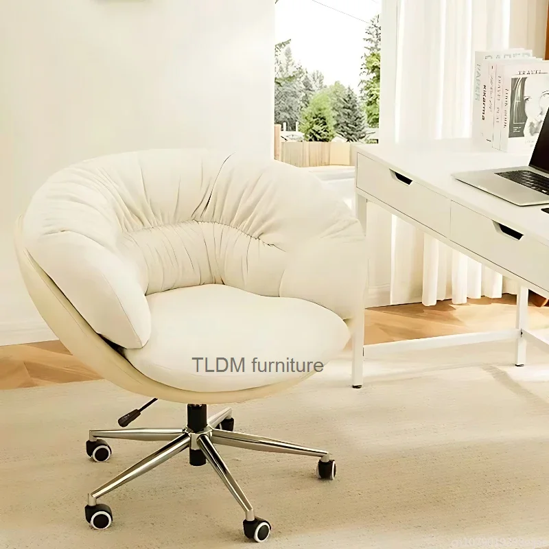 

Lazy Computer Chair, Comfortable Sedentary Sofa Gaming Chair, Bedroom Desk Chair, Home Study Office Chair Backrest