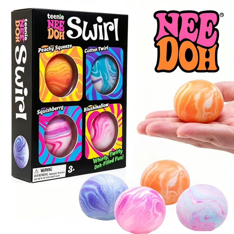NeeDoh Sensory Stress-relief Toy Slow Rebound Blind Box Fidget Toy Sensory Stress Relief For Focus ADHD Stretchable Ball New