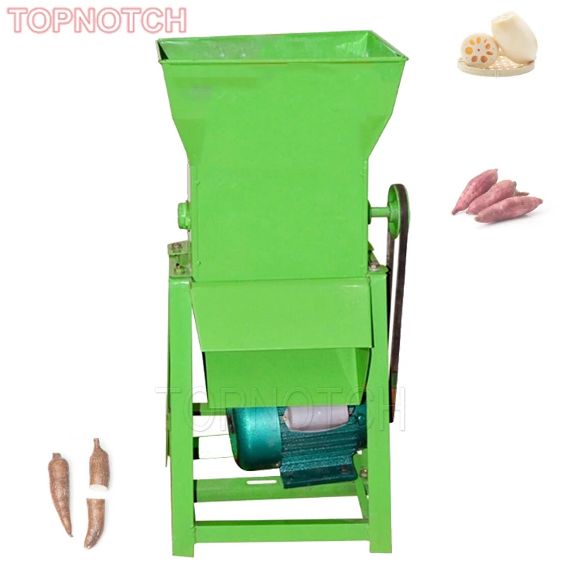 800KG/H Stainless Steel Commercial Sweet Potato Cassava Taro Wet Grinder Starch Pulping Refiner Extractor Separator Feed Crusher