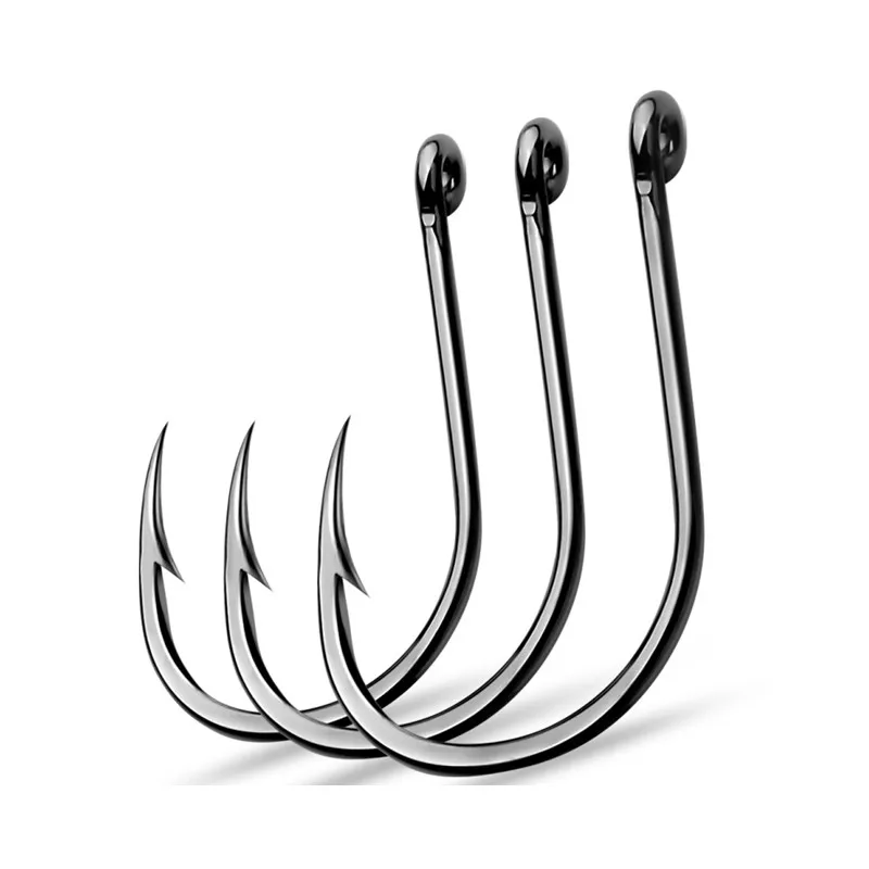 

Wholesale Fishing Tackle 200Pcs/box Fishing Hooks Set Mix 3#-15# Carbon Steel Jig Heads Carp Fishing Hook Kit Fishhooks Pesca