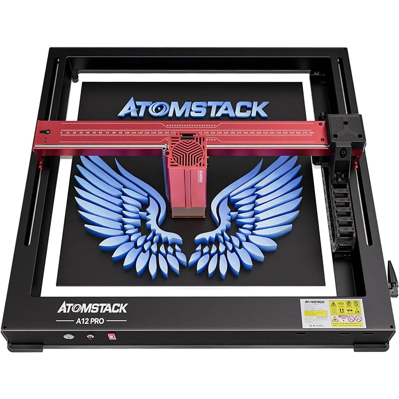 ATOMSTACK A6 A12 X12 A24 X24 PRO 6W 12W 24W Laser Engraver 600mm/s High Speed Unibody Open-Frame Laser Engraving Cutting Machine