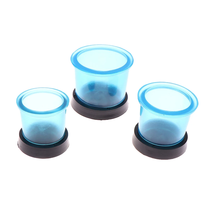 42-89mm Dental Silicone Casting Flasks Rings Wax Embedding Ring Plastic Round Dental Lab Base Wax Rubber Tools