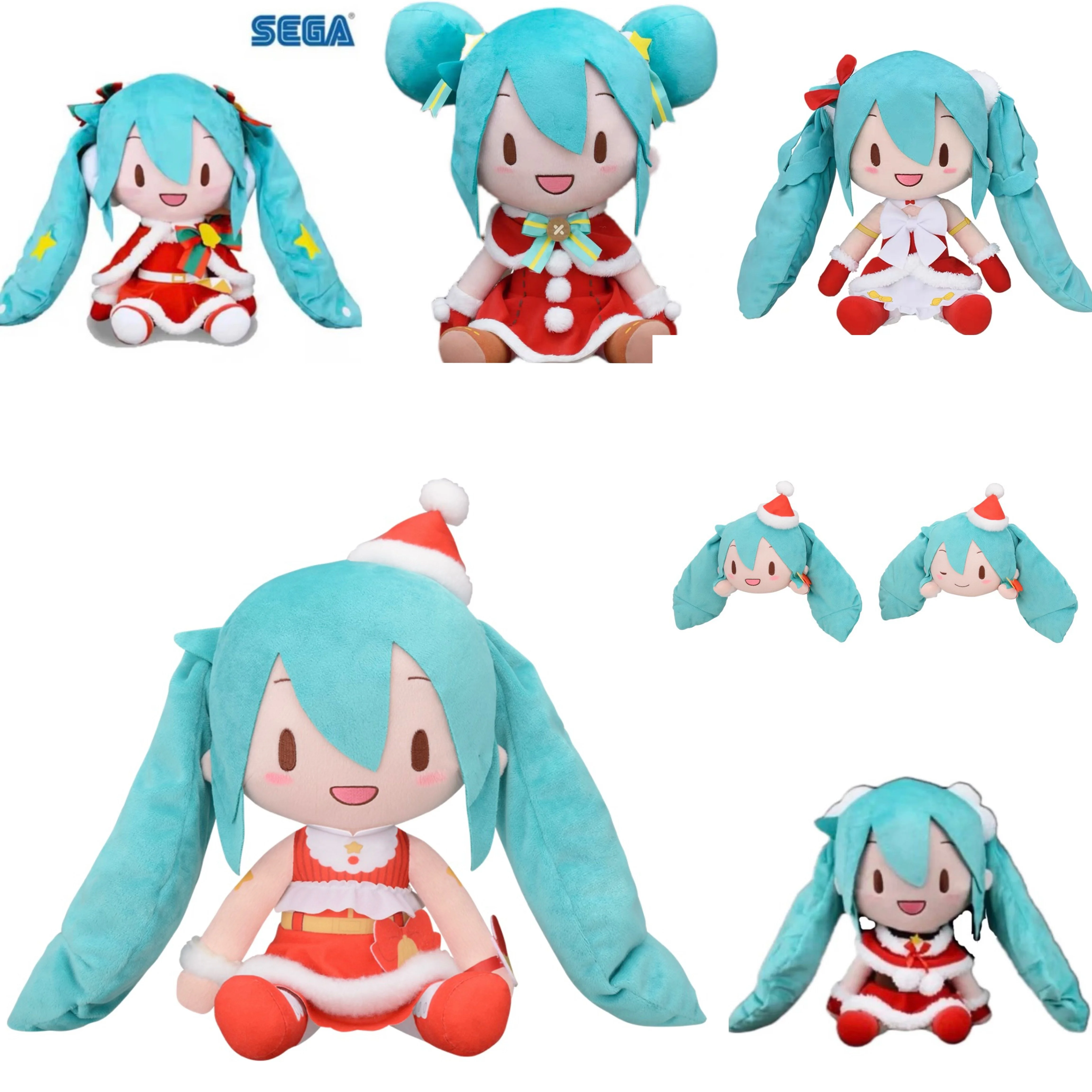 在庫ありオリジナルセガボーカロイド初音ミククリスマス-2021-2022-2023-ぬいぐるみかわいいアニメフィギュアグッズおもちゃギフト