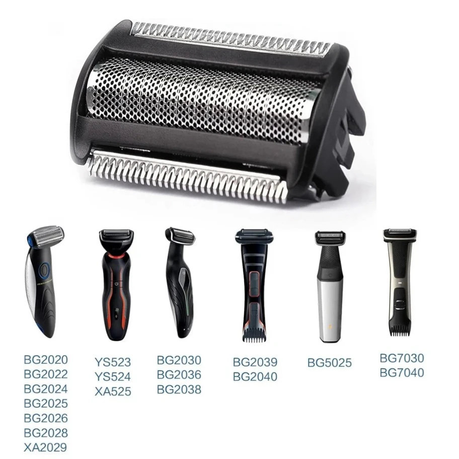 Replacement Body Groomer Foil Head for Philips Norelco Bodygroom BG7030, BG7040, BG2030, BG2040 Trimmer Shaver