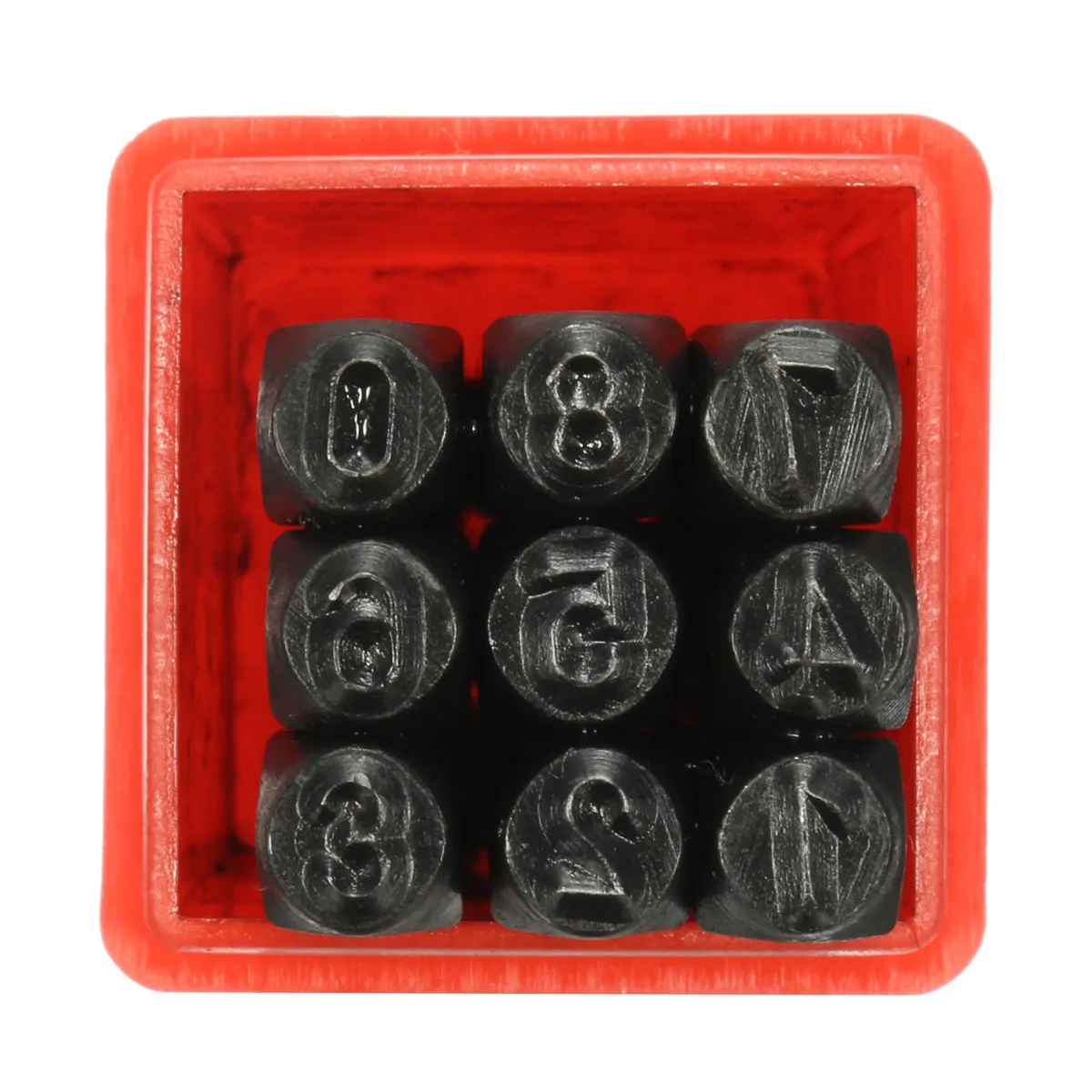 

36pcs 4Mm Numbers Punch Numbers Punch Set Set Hardened Steel Stamp Tool For Wood Metal Storage Box Included