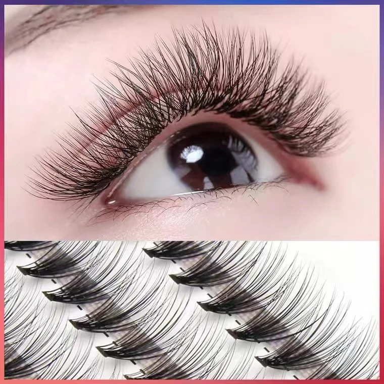 

Cluster Eyelash Extension 60 Bundles 10D/20D/30D/40D 0.07C/D Natural Style Individual Eyelashes Eyelash Bundles Lucky Lash