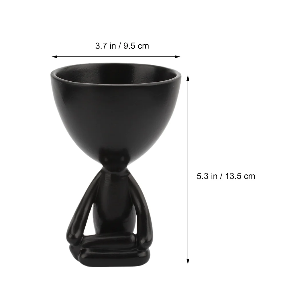 

Resin Flowerpot Creative Shape Home Gardening Decorative Planter Succulent Environmental Protection Safety Durable Exquisite