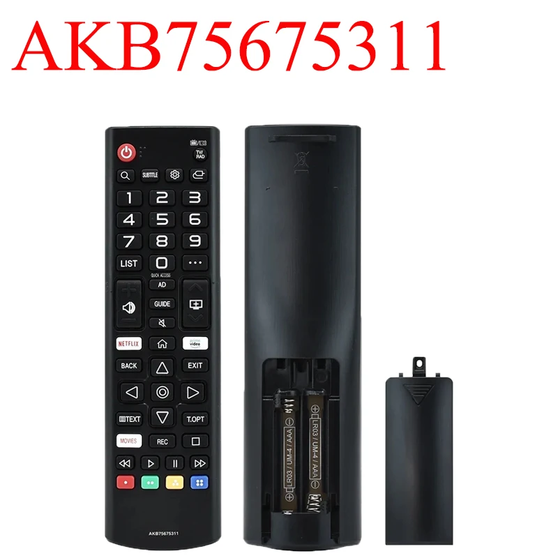 

AKB75675311 Replacement Universal TV Remote Control Fernbedienung for Smart TV AKB75675301 AKB75675304 AKB76037605
