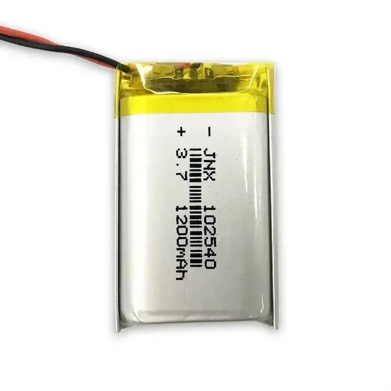 3.7V 102540 Lipo Battery 1200mAh Li-polymer Lithium Batteries for Gps Locator Mp3/Mp4 Medical Beauty Equipment Rechargeable Cell