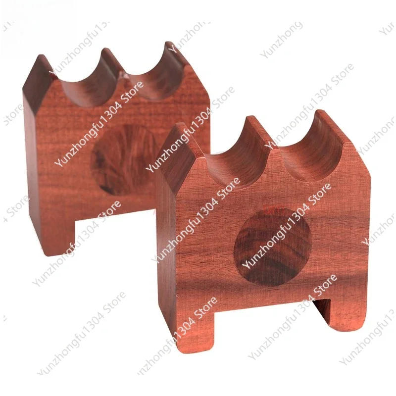 HiFi Audio Walnut Crystal Filling Wire Bracket Line Support Speaker Cable Stand Holder Trestle Isolation Shock Absorber Foot Pad