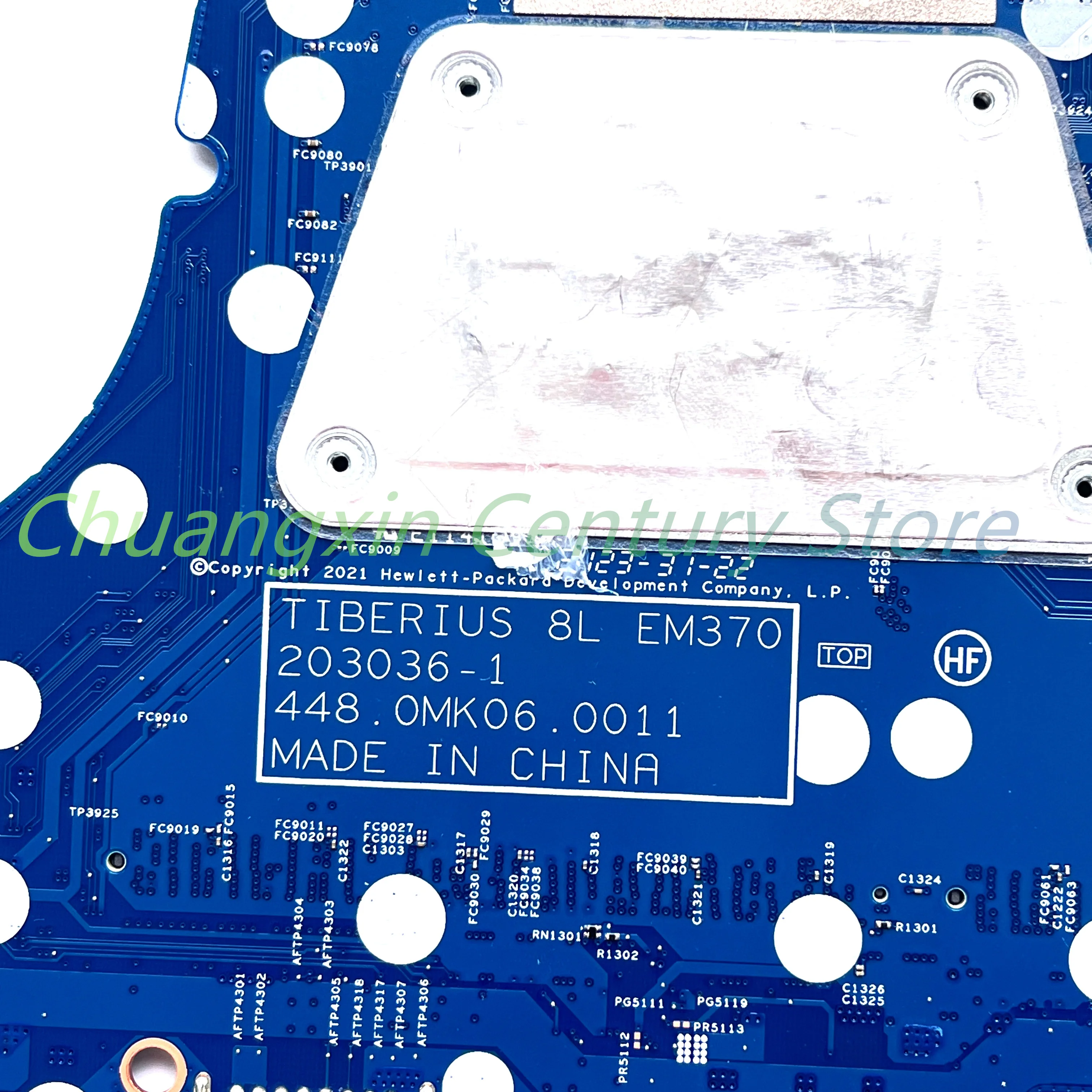 For HP TPN-W148 ENVY 17-CH Laptop motherboard 203036-1 with CPU I5-1135G7 I7-1165G7 UMA 100% Tested Fully Work