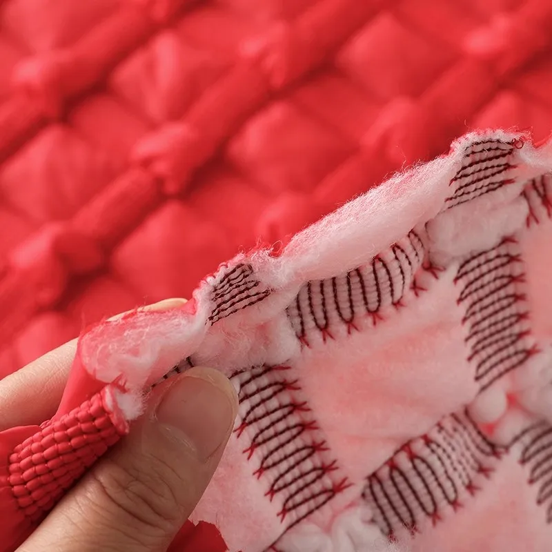 

Осенние и зимние пуховики, хлопковые куртки, жилеты, ткани для одежды «сделай сам», защемление, стеганое тело, 3D Bubble Grid, ткань телес