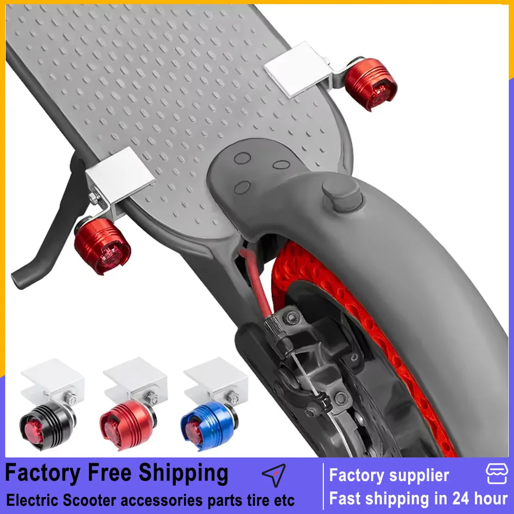 LED Flash Taillight for Xiaomi M365 Pro 1S Pro2  Mi3 Electric Scooter Waterproof Rear Lamps Night Safety Warning Cycling Lights