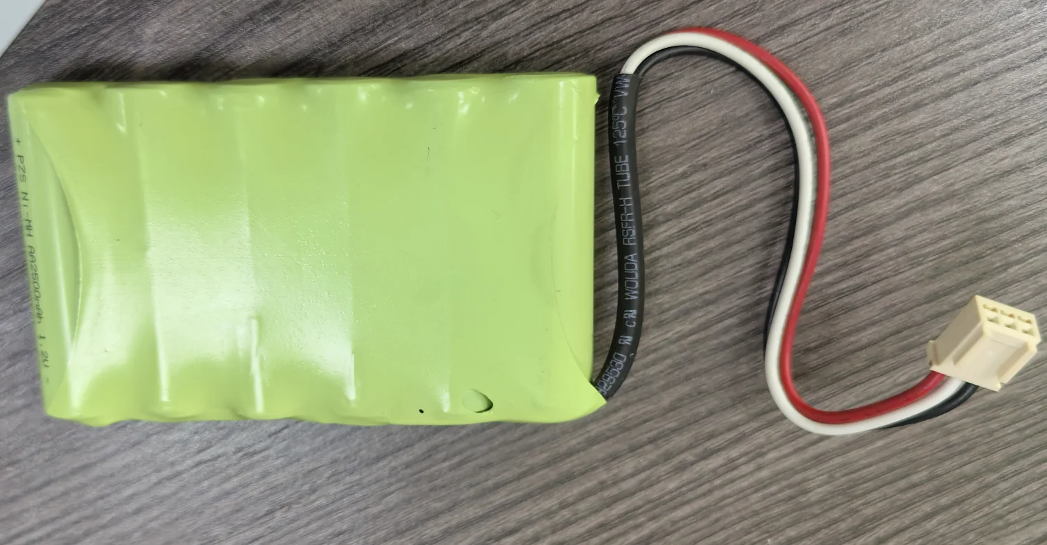 buy more will cheap NI-MH AA3000mAh 6v 7.2v rechargeable battery pack for fire lighting industrial three wire charging battery