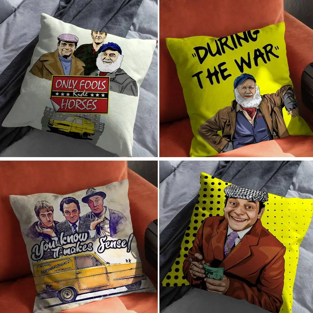 

O-Only Fools And H-Horses Pillow Case For Car Pillows 60x60 Cushions Luxury Double sided Cover Home and Decoration Sofa 30x30