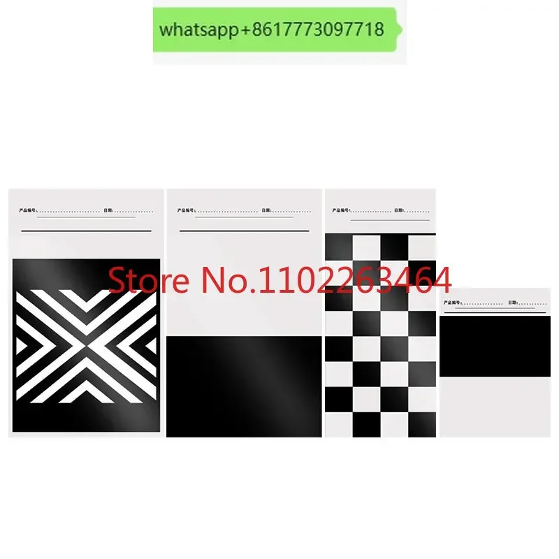 

Тестирование краски Картон Скрытие мощности Контрастное отражение Эксперимент Бумага с покрытием Черно-белая клетчатая саржа Образец царапин