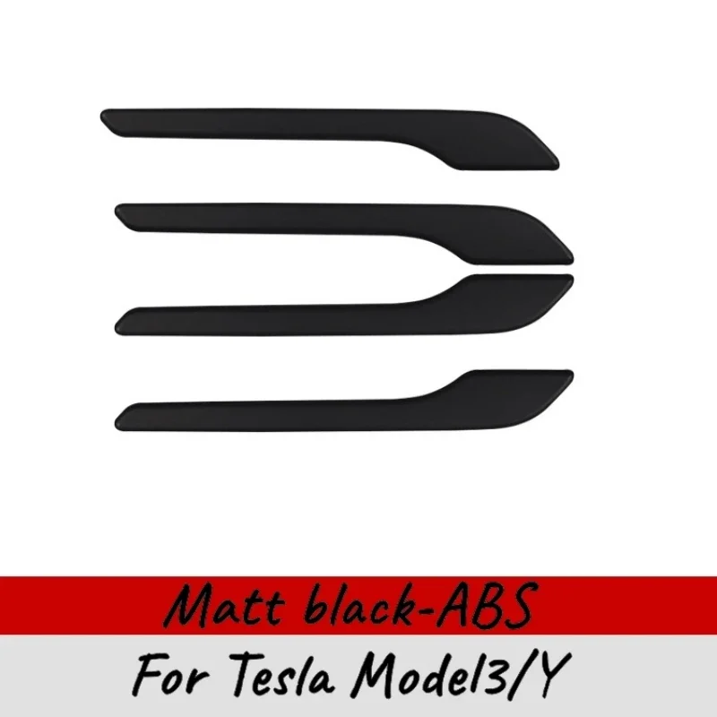 

For Tesla Model 3 Model Y 2021 2022 Exterior Door Handle Patch, Anti-Scratch Door Handle Side Accessories