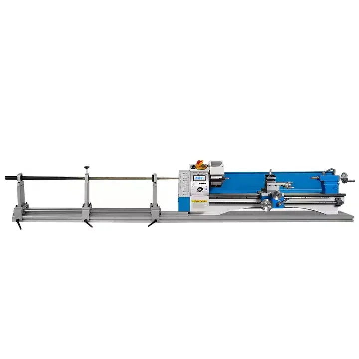 

For 2024 Popular FS-750H Variable Speed Upgraded Billiard Cue Snooker &amp Pool Cue Repairing Lathe Machine With Shift Rail Mac