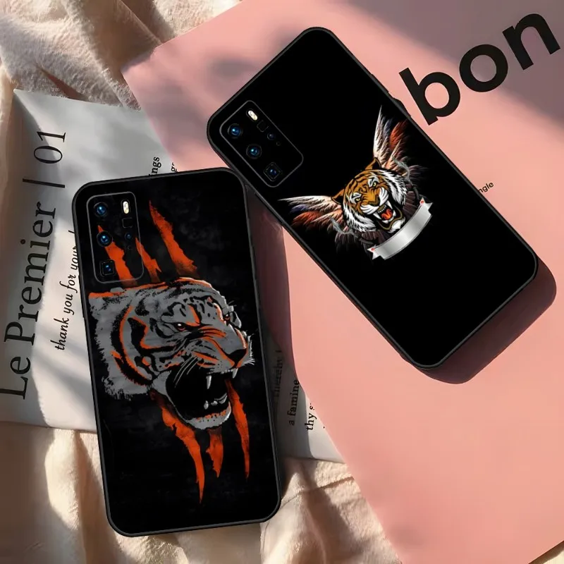 Mighty Tiger Phone Case For Huawei Y 9 2020 2017 II 5 2018 2019 5 P 6 Prime Pro Nova 6-4g2019 7 A 3 S Nova 9SE