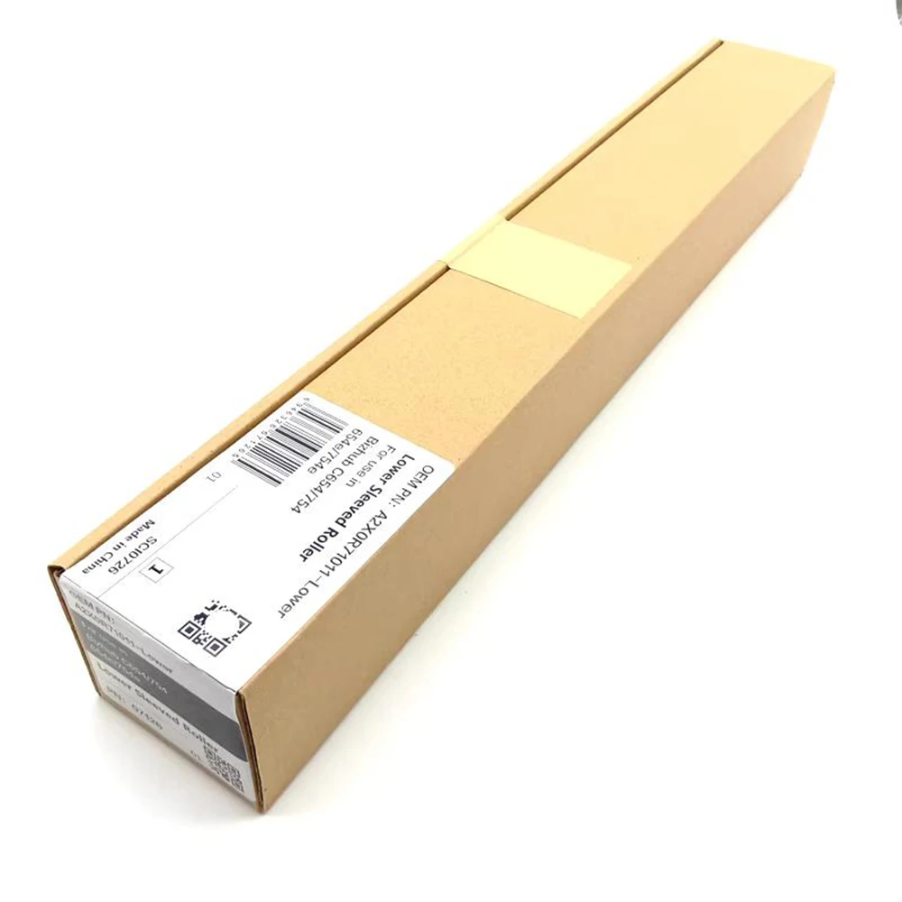 CET Lower Fuser Roller for Konica Minolta Bizhub C654 C754 C654e C754e C554 C554e C558 C658 Lower Sleeved Roller CET7126