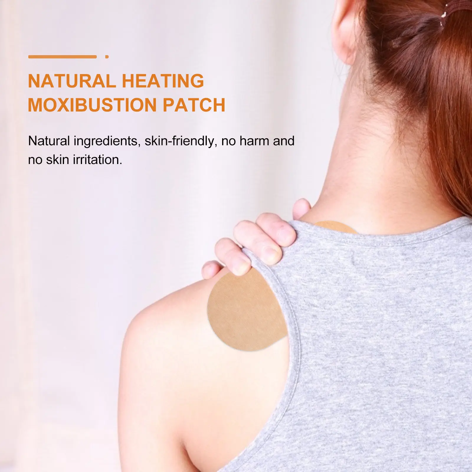 

30Pcs Natural Heating Moxibustion Patch Premium Safe Skin-Friendly Portable Body Patch Healthy Plaster for Pain Relief